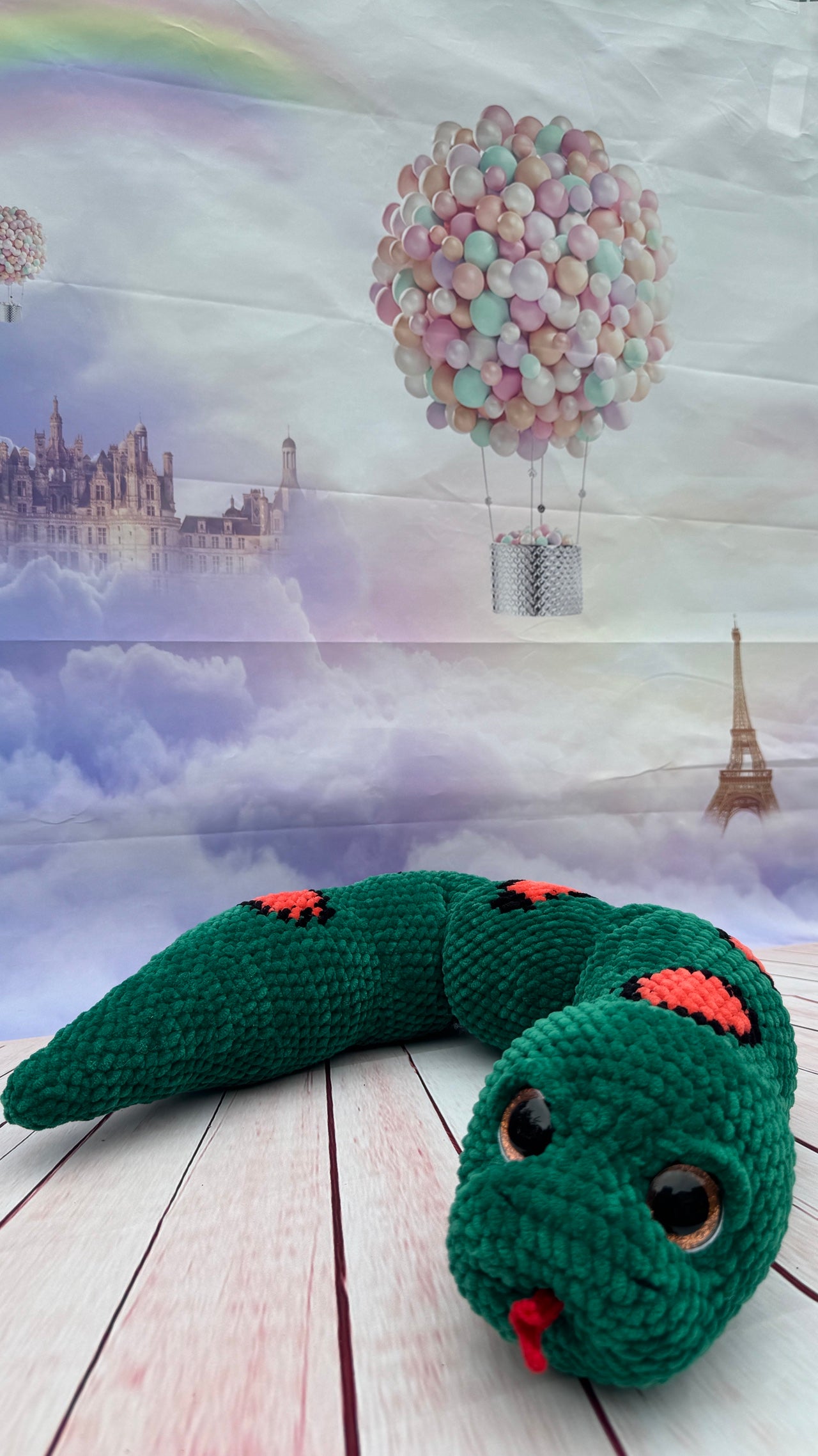 Schlange Snaky (Nackenhörnchen)