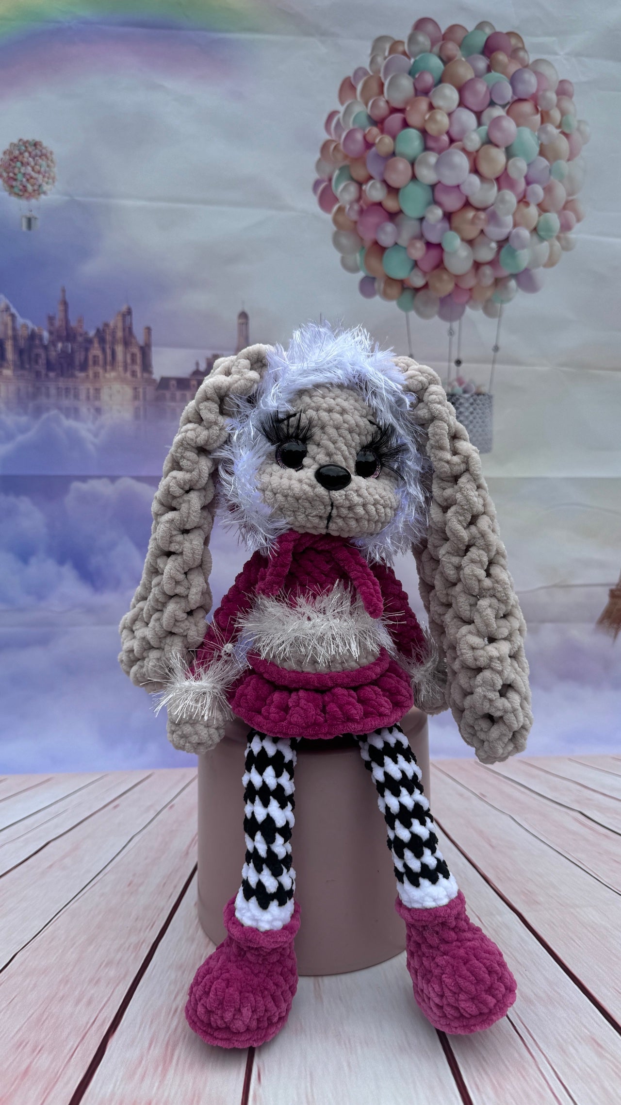 Hase / Katze mit Kleidung